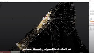 A coronavirus tracing programme has been developed by researchers at UAE University and Department of Health Abu Dhabi to track movement. Courtesy: Abu Dhabi Government Media Office