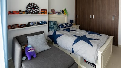 One of the spare bedrooms