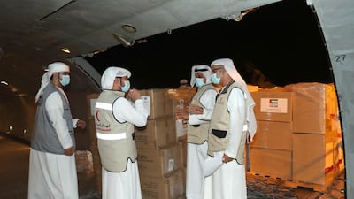 The aid will benefit thousands of healthcare workers in Syria. Courtesy: Wam