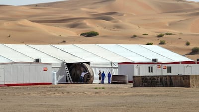 Arabian Tents has been gearing up for Ramadan for the past few months. The company previously supplied structures for blockbuster Hollywood movies, including Star Wars: The Force Awakens. Mona Al Marzooqi / The National