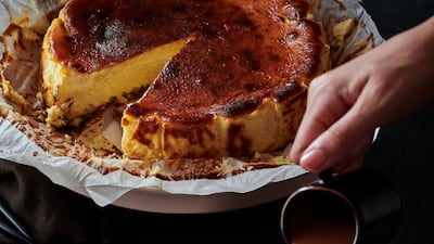 San Sebastian cake. Photo: Sisi's Eatery