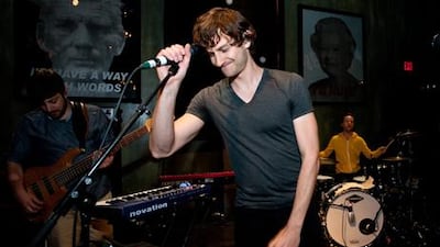 The majority of Gotye songs have accompanying animated films, which form an integral part of his live show. Amanda Edwards / Getty Images / AFP