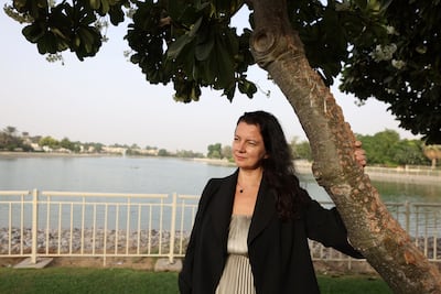 Valeria Krynetskaya is calling for action in her Dubai community. Chris Whiteoak / The National