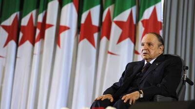 Algerian President Abdelaziz Bouteflika has abandoned his bid for a fifth term in office, but has postponed the nation's forthcoming election. AP/Sidali Djarboub