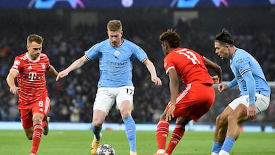 Kevin De Bruyne - 7. A quick one-two with Gundogan almost led to a chance to double City's lead on the stroke of half-time. Wasn’t at his mercurial best. EPA