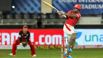 Nicholas Pooran – 5. Struggled to get his power game going, despite his best efforts, then drove one straight to De Villiers when on 17. Sportzpics for BCCI