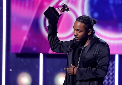 Kendrick won five awards at the 60th Annual Grammy Awards, including the best rap album Grammy for 'Damn.' Lucas Jackson / Reuters
