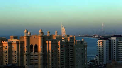Nakheel, the developer of of Palm Jumeirah in Dubai, has so far awarded construction contracts worth Dh8bn for its Palm Deira Island development. Satish Kumar / The National