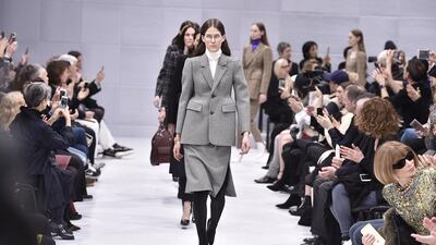 Georgian designer Demna Gvasalia, who rose to fame for creations that were inspired by black street culture, sent white models down the runway at Paris Fashion Week. Catwalking / Getty Images