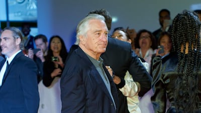 Robert De Niro attends the 'Joker' premiere during the 2019 Toronto International Film Festival on September 9, 2019. AFP