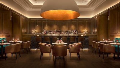 The Oak Room is a British inspired steak house. Courtesy Edition Hotels