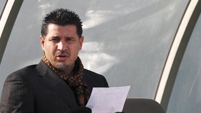 Iranian former soccer star Ali Daei has expressed support for anti-government protests. AP.
