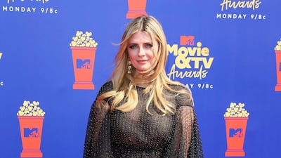 Mischa Barton arriving at the 2019 MTV Movie & TV Awards. AFP