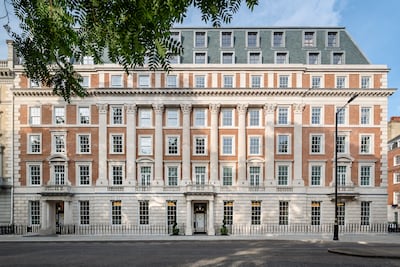 One Grosvenor Square, a luxury development in London owned by Lodha UK. Photo: Lodha UK