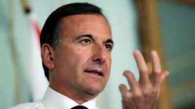 The Italian foreign minister, Franco Frattinimet met Abdul Aziz al Ghurair, the speaker of the Federal National Council, on 24 Oct 2008.