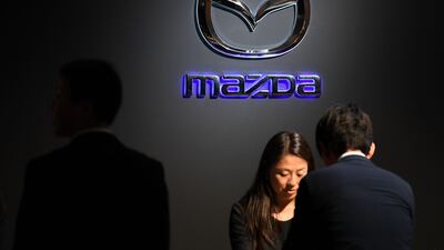 Mazda will join the likes of Volvo and Volkswagon as it looks to go all-electric after a decade. Toshifumi Kitamura / AFP