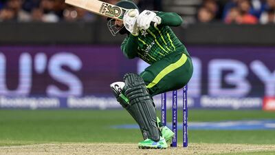 Asif Ali: 2. Not only did he get out cheaply, looked ungainly while handling the short ball as well. Not good signs. AFP
