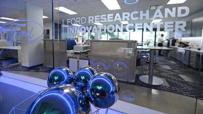 Silicon Valley is dotted with research laboratories. Dewa's new investment firm unveiled at the Californian tech hub aims to target cutting edge start-ups. Eric Risberg / AP Photo