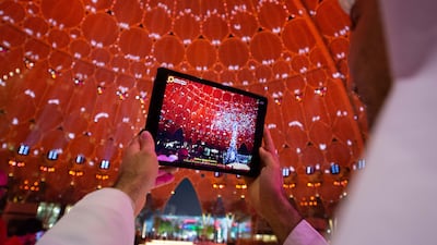 Designed by Adrian Smith Gordon Gill Architecture, the trellis pattern of the dome was inspired by a 4,000-year-old Bronze Age ring found in the UAE.