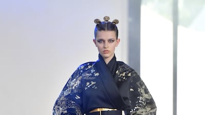 Elie Saab Haute Couture Fall/Winter 2019 2020 collection. Getty