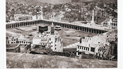 One of the images from Christiaan Snouck Hurgronje's photobooks on Makkah, which sold for a record price at auction this week. Sotheby's