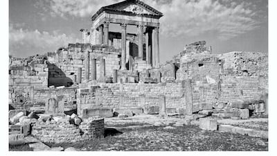 'Dougga 2', 1996, from the En Tunisie series by Jellel Gasteli. Courtesy Selma Feriani Gallery