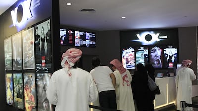 A small fee paid at the box office could help fund UAE filmmaking. Ravindranath K / The National