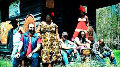 Members of the band Arrested Development, who play in Dubai on Thursday along with The Beat.