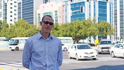 Guillaume Cillié says that he sees a lot of bad and dangerous driving on his 240km daily commute to and from work. Ravindranath K / The National