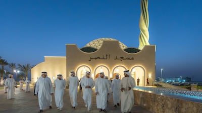 Sheikh Sultan bin Ahmed Al Qasimi, Deputy Ruler of Sharjah, reviewed Al Nasr Mosque's facilities on Tuesday evening. Wam