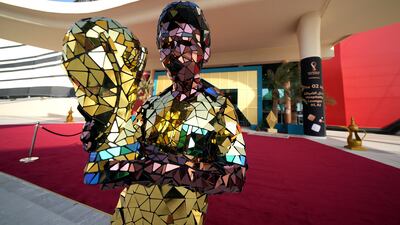 One performer is going for gold. PA