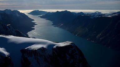 A fjord in western Greenland. Reuters