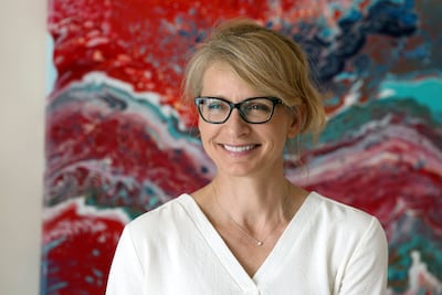 Dr Louise Lambert says affordable education is important for the well-being of parents and pupils. Chris Whiteoak / The National