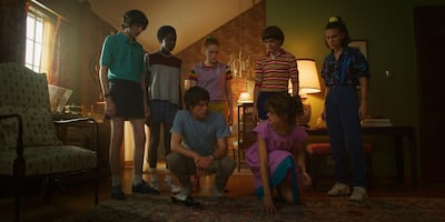 The team will need to act fast if they want season four to star children as opposed to full-grown adults. Courtesy of Netflix