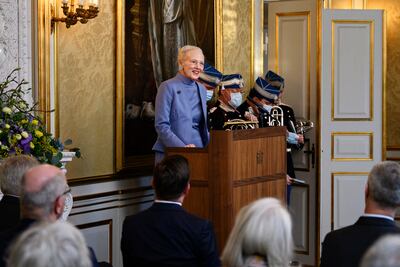 Queen Margrethe II became the second female monarch of Denmark after Margrethe I, who ruled from 1375-1412. AFP