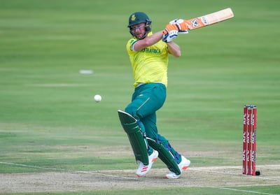 South Africa's Henrich Klaasen hit 66. AFP