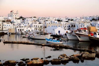 Flight searches for Paros in Greece have soared for next year. Photo: Photolibrary.com