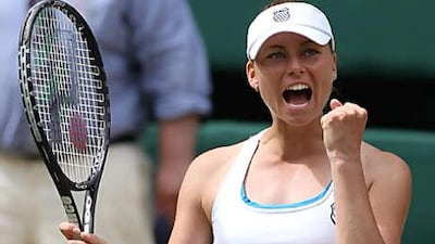 Vera Zvonareva becomes only the third Russian to reach the women's final in the open era.