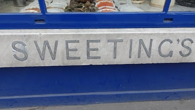 Exterior of Sweetings, which describes itself as probably the oldest fish and oyster restaurant in London. Richard Vines / Bloomberg