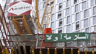 Arabtec’s preferred method to enter new markets has been through joint ventures, EFG-Hermes said in a note last week. Antonie Robertson / The National