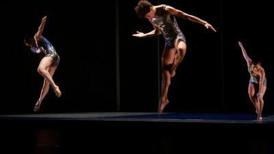 Merce Cunningham's 'Biped' will be performed for the first time in the Middle East on October 30. Jef Rabillon
