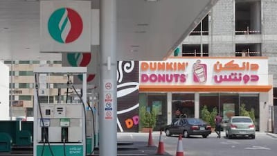 Dunkin' Donuts remains open in Sharjah but the Enoc stations are closed.