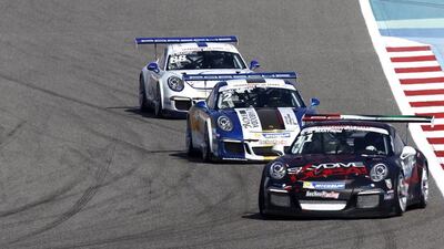 Clemens Schmid of Al Nabooda Racing will be back at the Dubai Autodrome aiming to regain control of the Porsche GT3 Challenge.