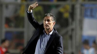 Edgardo Bauza was UAE manager for four months before moving on. Natacha Pisarenko / AP Photo