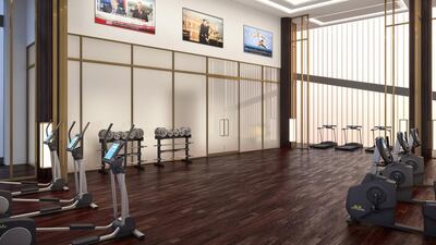 No new property project would be complete without an in-house gym. Courtesy Galliard