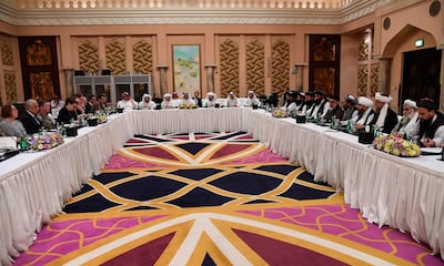 Talks are continuing in Doha. Qatar Ministry of Foreign Affairs via AP
