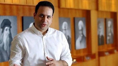 Zia Hassan, a co-founder of EntrepreneursofArabia.com, an online portal that works with a variety of innovators. Satish Kumar / The National