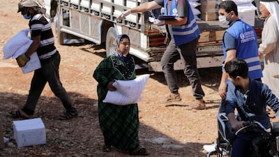 UN spokesman Mr Dujarric underscored the 'critical need to have the Bab Al Hawa crossing open' to help Syrians in need. Reuters