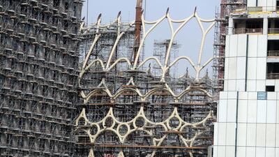 Al Wasl Plaza, Expo 2020 Dubai. Chris Whiteoak / The National
