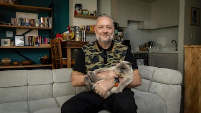 David Spours lives in Damac Hills 2 where he pays Dh85,000 a year for a three-bedroom town house. Antonie Robertson/The National